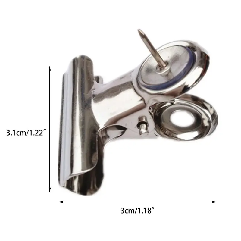 20 шт. канцелярские кнопки Зажимы для галстука зажимы с накатанной головкой стены