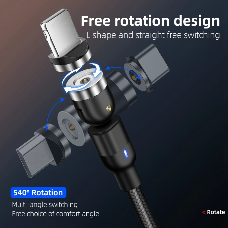 1 шт. сумка для хранения DJI Tello EDU и 540 Магнитный Кабель Micro-USB Type-C Быстрая зарядка