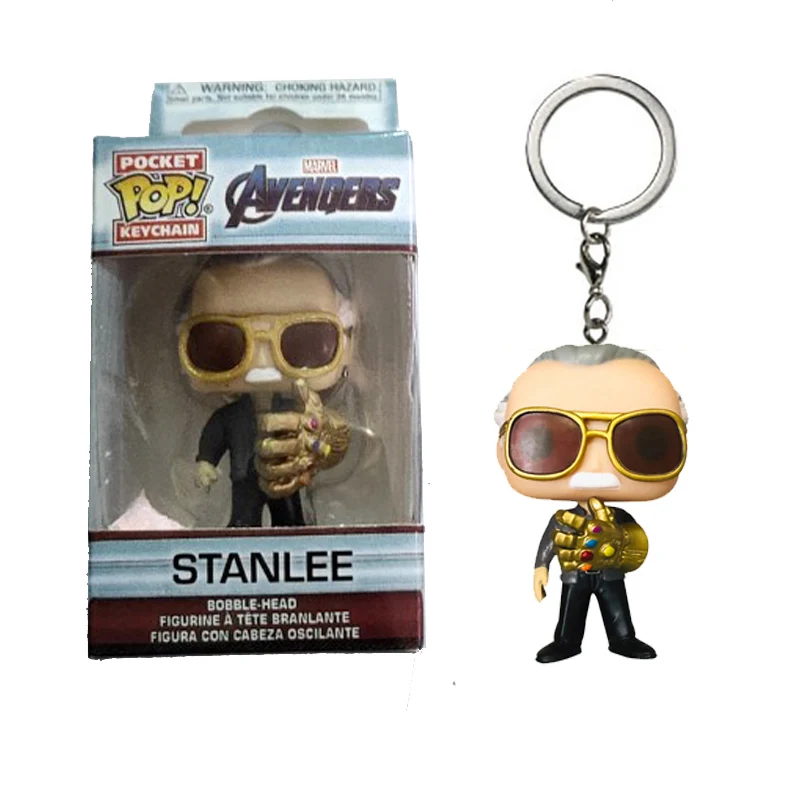 ПВХ брелок Funko POP STANLEE экшн-фигурка коллекционные модели игрушек | Игрушки и хобби