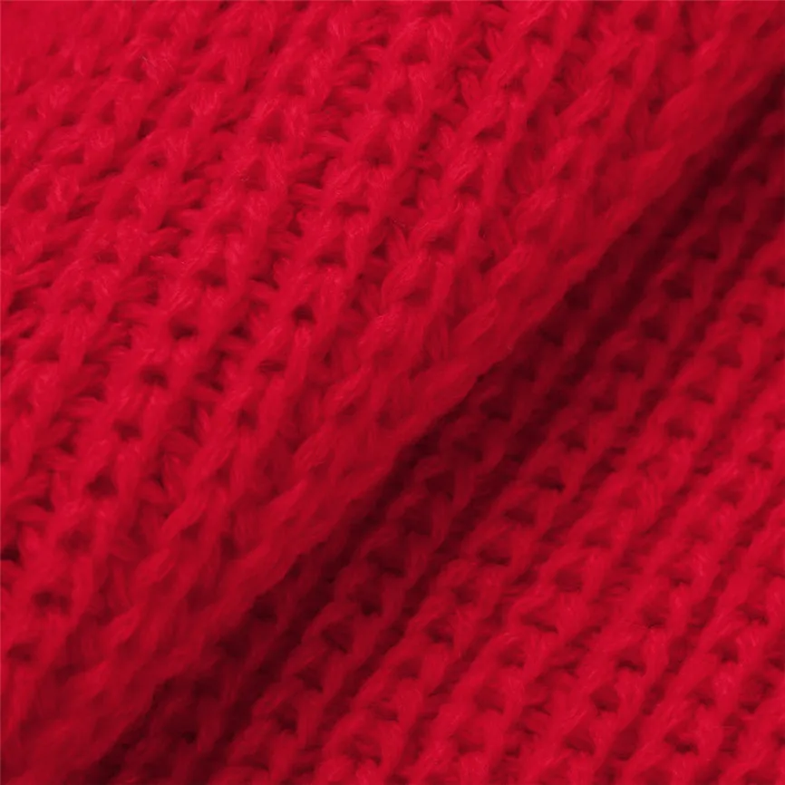 Модный женский зимний теплый вязаный шерстяной шарф с длинным рукавом шарфы шаль