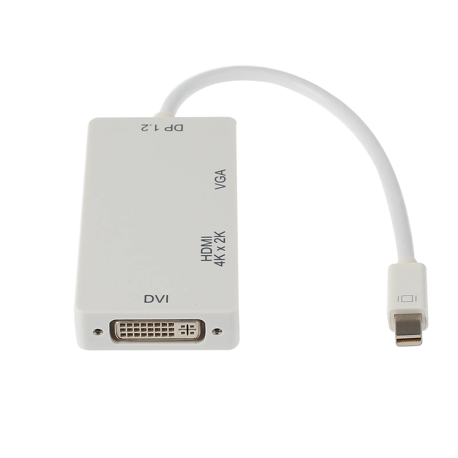 Prozor for Mini Displayport Thunderbolt To HDMI-compatible DVI VGA Cable Adapter DP V1.2 Version 4Kx2K 20 Pin | Электроника