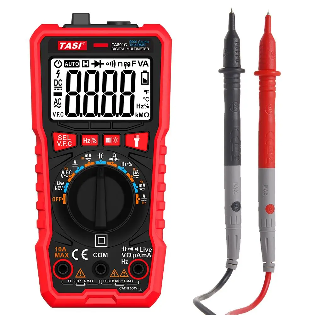 Цифровой мультиметр с автоматическим выбором диапазона измеритель