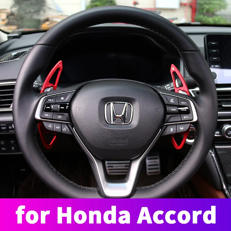 

For Honda Accord 10th 2018 2019 2020 2021 Car Steering Wheel Shift Paddles Shift Lever Extension Shift Auto Interior Accessories