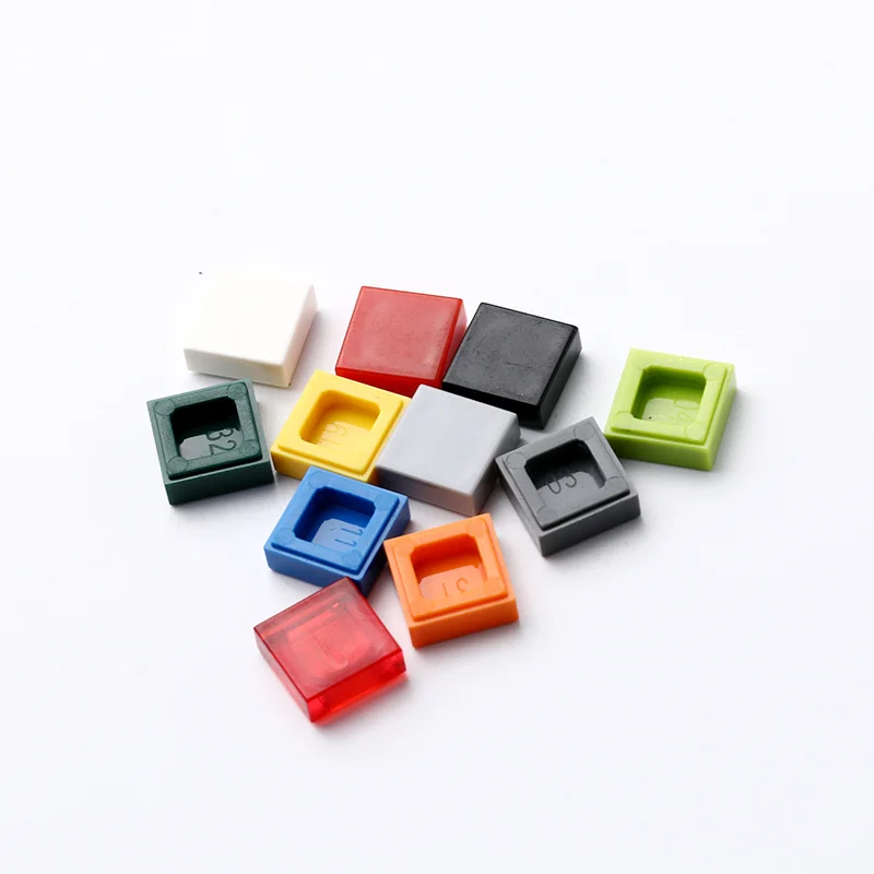 

Tile 1x1 with Groove 3070 Special Brick 3070b MOC Building Block Small Particle Toys 300pcs/lot