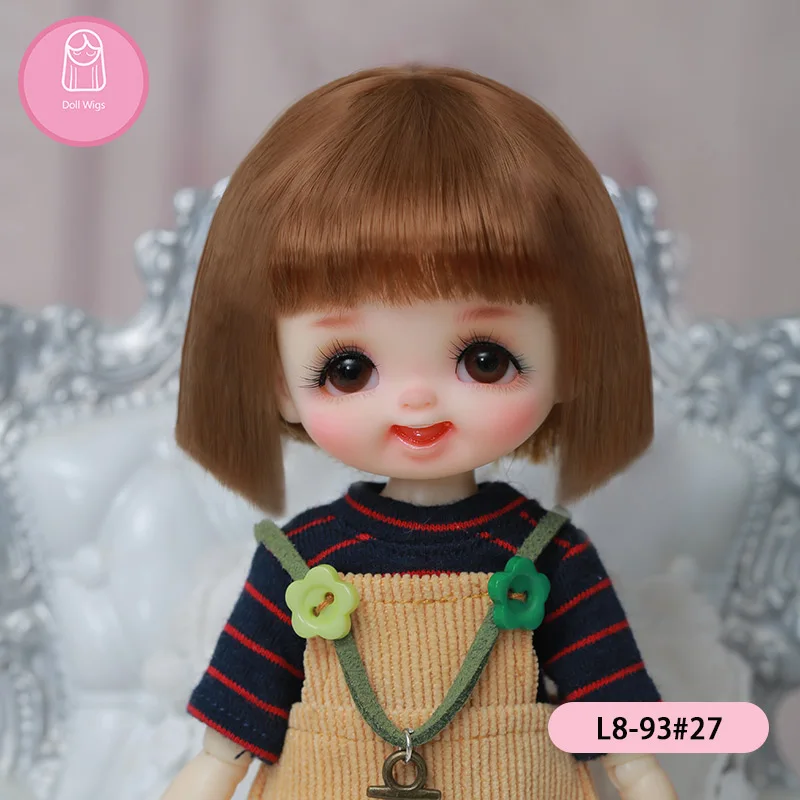 Парик для куклы BJD 1/8 bjd sd парик высокотемпературные длинные прямые волосы детей