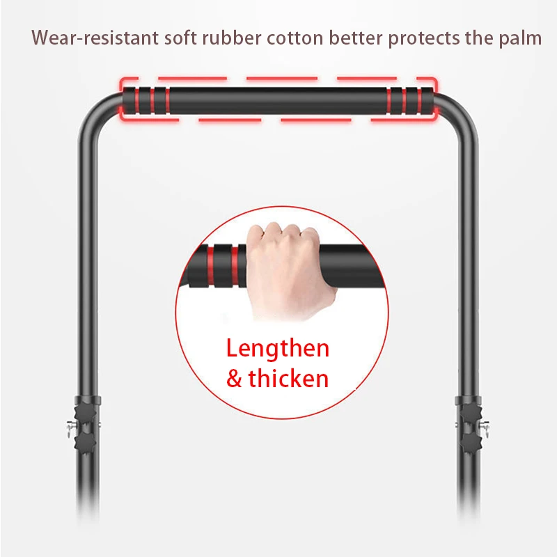 Многофункциональная стойка для приседаний с регулировкой высоты и 5 насадками