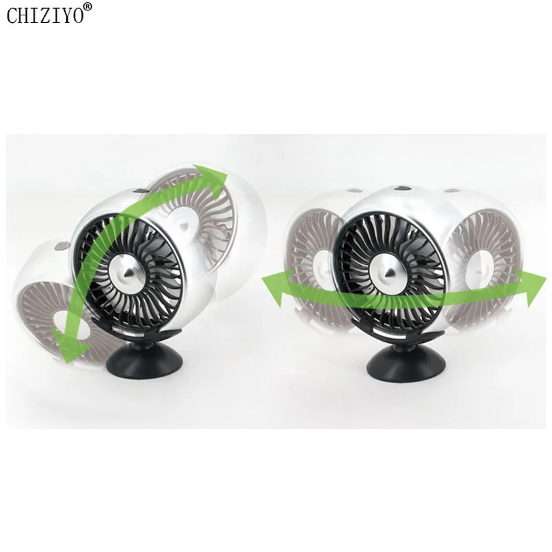 USB вентилятор для автомобиля 3 режима с подсветильник кой|Обогрев и вентиляторы| |