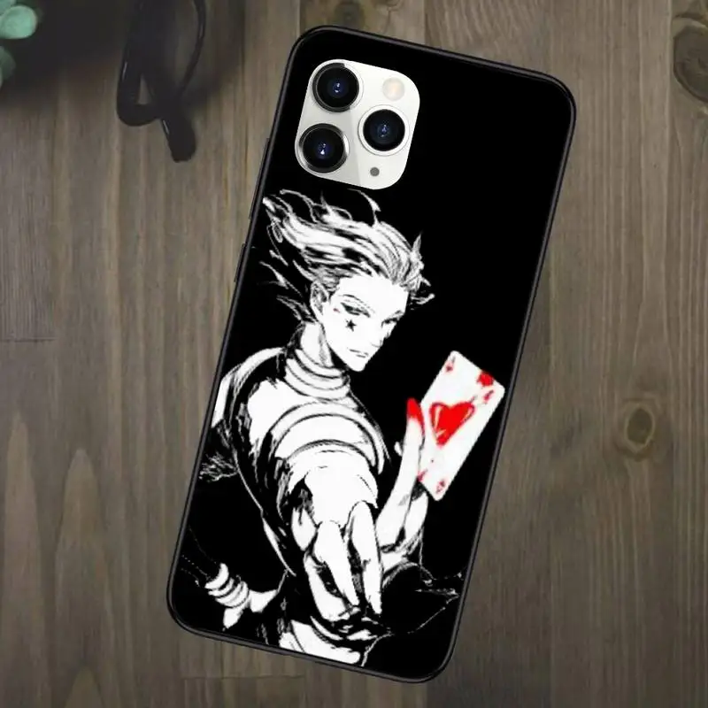 

Hisoka Anime Hunter X hunter Phone Case for iPhone 11 12 mini pro XS MAX 8 7 Plus X XS XR