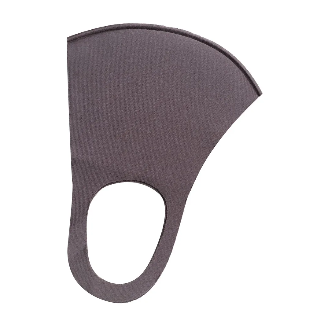 Маска черная многоразовая для лица 1 шт.