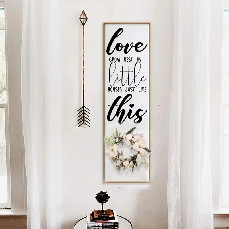 

Christmas Wreaths Decorations, Xmas Garland Ornament Artificial Christmas Wreath