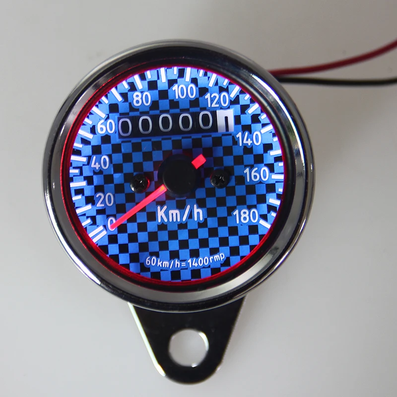 Тахометр POSSBAY для мотоцикла щуп одометр круизера кафе гоночного мотоцикла|tachometer