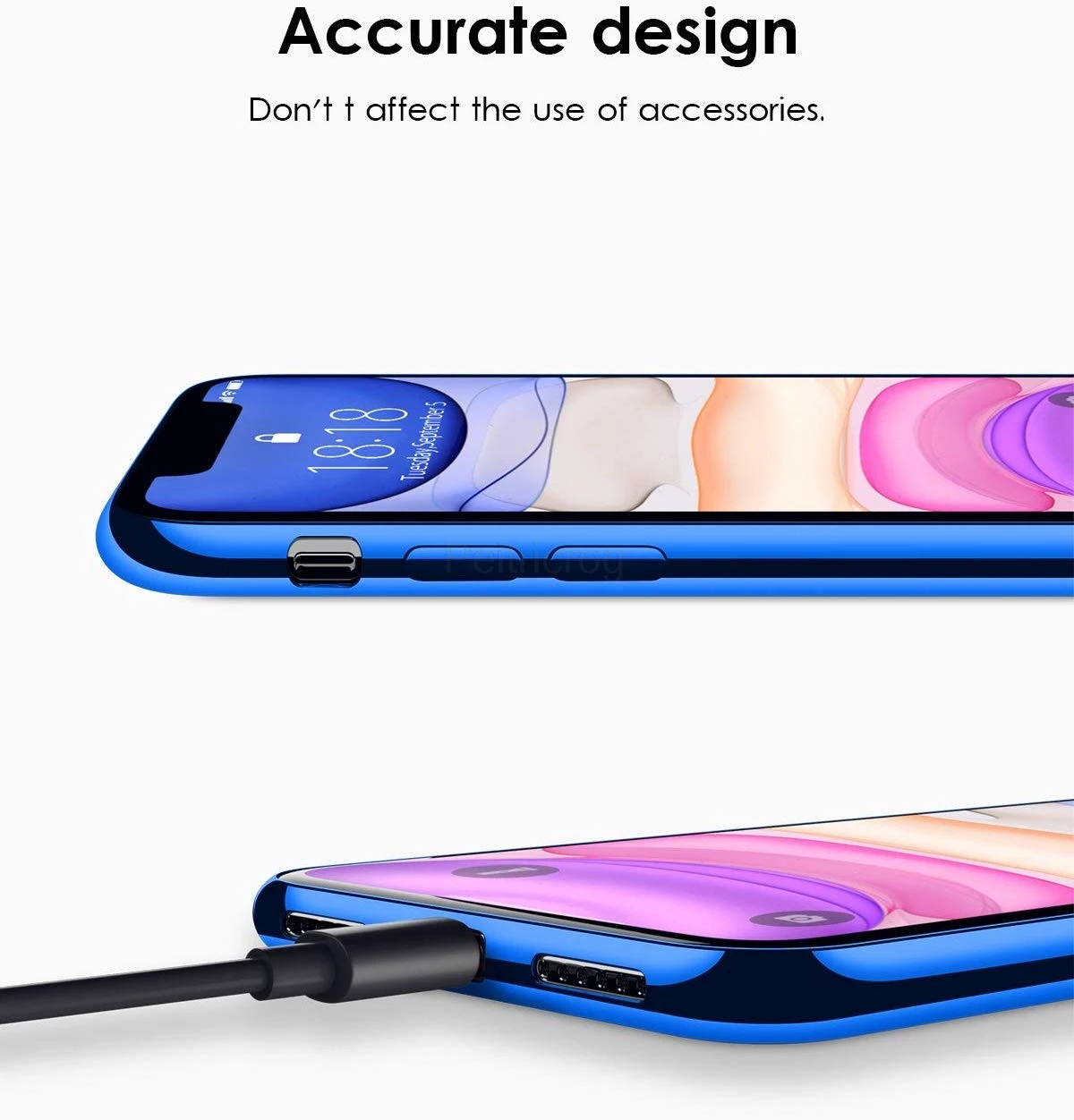 Luxury Phone Case For iPhone 11 Pro XR X XS MAX Laser Plating Soft TPU Clear Cover 7 8 6 6S Plus Bright Crystal |