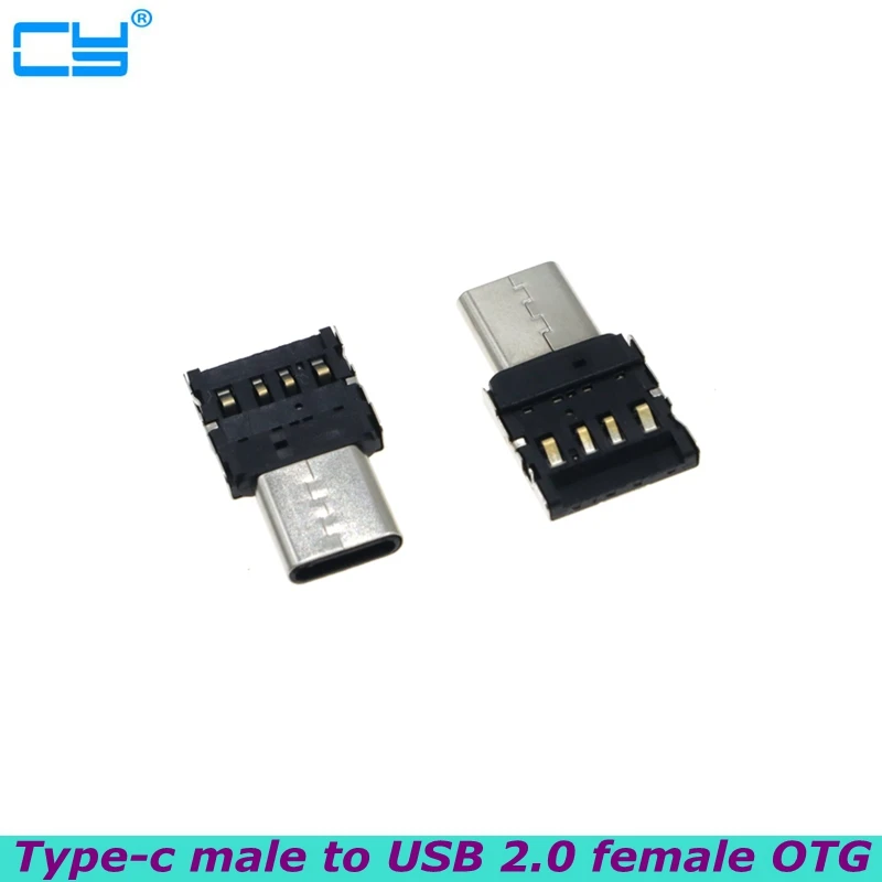 Портативный мини-конвертер Type-C в USB по лучшей цене OTG адаптер U-дисковый ридер для