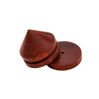 8pcs 23mm rosewood speaker shock spike isolation cone stand feet audio amplifier isolated feet base durable speakers repair part