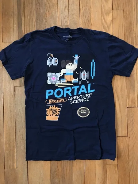 

Men's Portal Steam Aperture Science T-Shirt