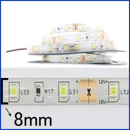 Водонепроницаемая S 2835 smd rgb Светодиодная лента 12 в 10 м 5 м 3 м 2 м теплая белая лента adpter Адресуемая Светодиодная лента световой замены 5050 5630 120