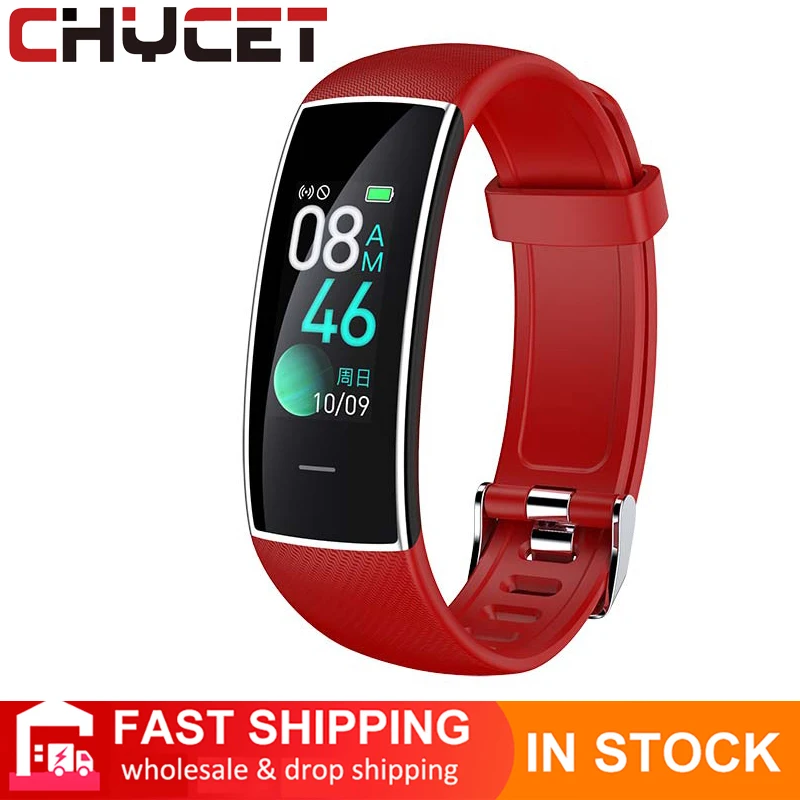 

Новые спортивные Смарт-часы CHYCET для мужчин и женщин, фитнес-трекер с пульсометром, монитором уровня кислорода в крови, монитором сна, брасле...