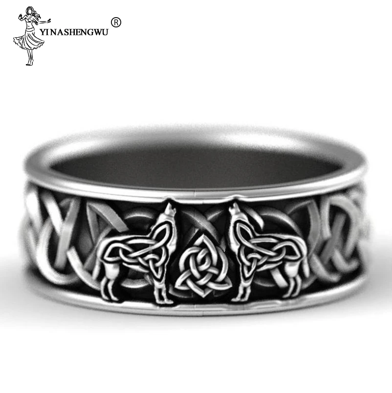 Высокое качество мужской скандинавский мифологический гигантский волк Fenil