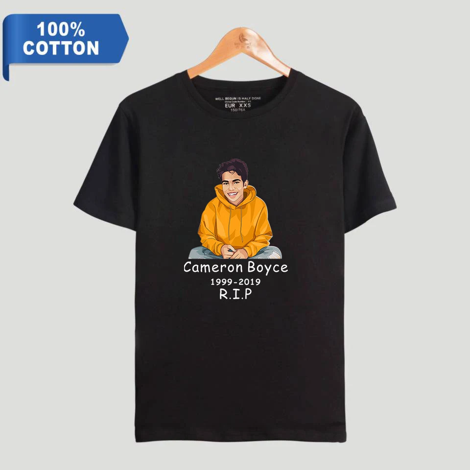 Новая летняя женская и мужская футболка из 100% хлопка со звездой фильма Кэмерон