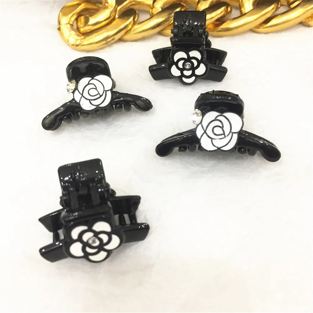 

Adult Women Camellia Mini Small Acrylic Claws Hairpins Hair Clips Fashion Korean Lady Girl Head Wear Accessories-AS-W20