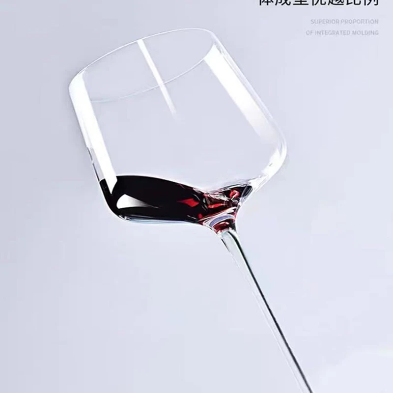 

Handmade goblet 2 pairs of European high class home decanter set crystal wine glasses