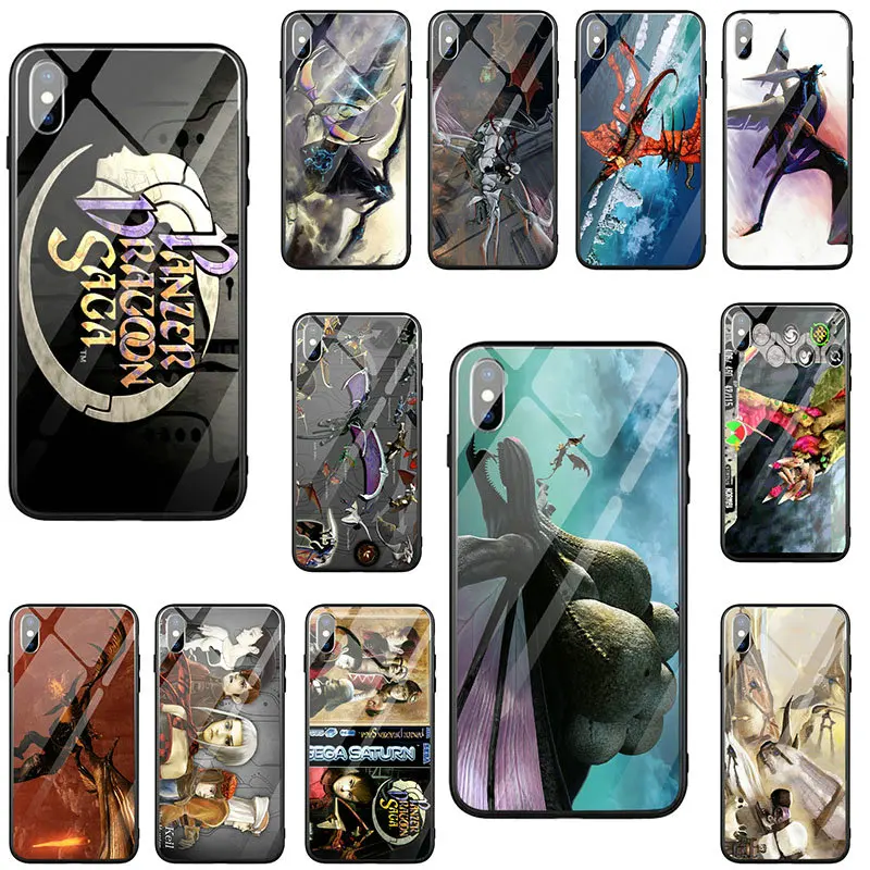 Panzer Dragoon Saga закаленное стекло мобильный телефон аксессуары Чехлы для iPhone X XR XS 11 Pro