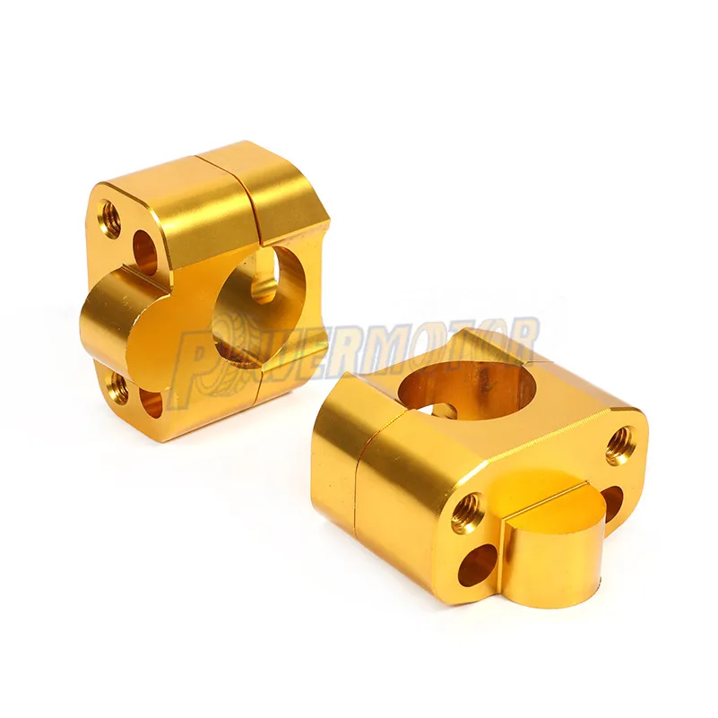 Мотоциклетные универсальные алюминиевые хомуты на Руль с ЧПУ 1/8 дюйма 28 мм