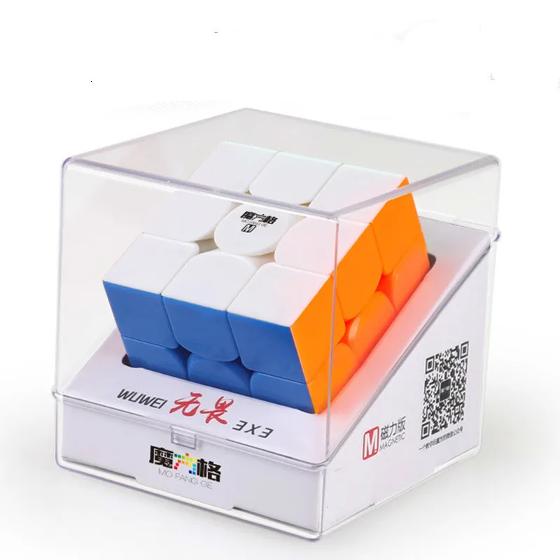 Кубик Магнитный QIYI Mofangge WUWEI M 3x3 профессиональный скоростной пазл волшебные