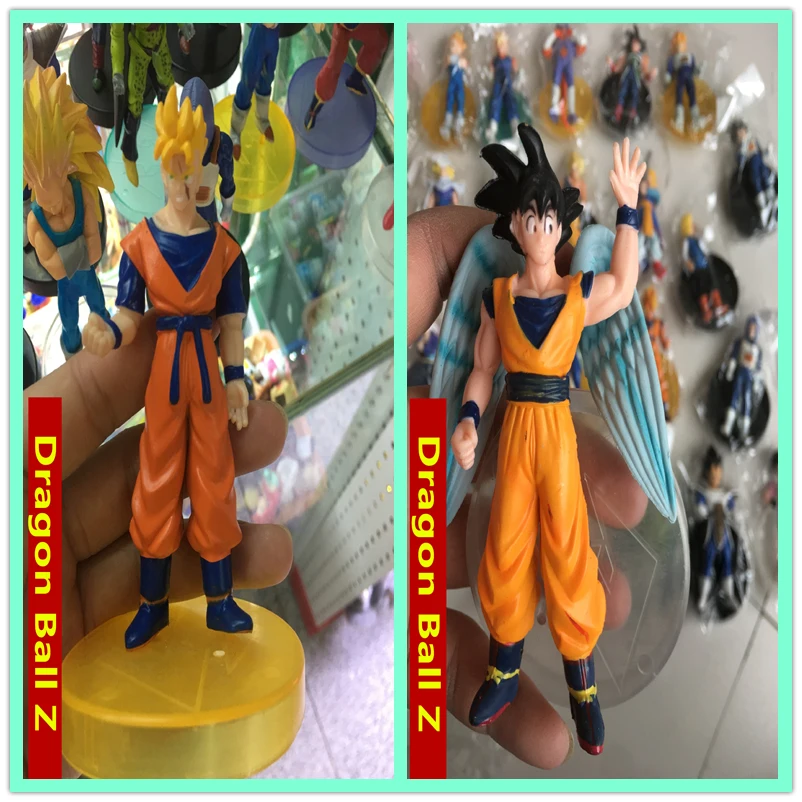 80 стилей 14 см Dragon Ball Z gkresin Супер Саян Гоку сон Broli шорты Вегета морозильник фигурка