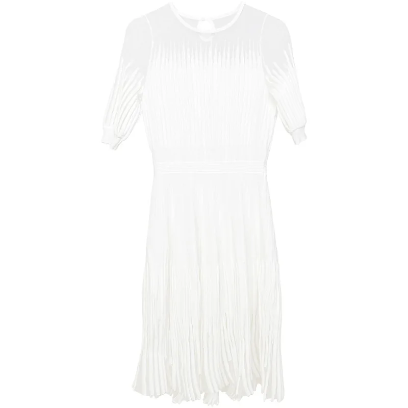 

S family 2021 spring and summer new fashion tassel mesh temperament French dress 210156