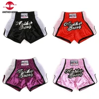 shorts mma breathable mesh muay thai shorts boxing training clothes men women boy girl fight grappling kickboxing pants xs 3xl