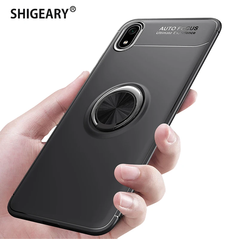 Чехол для Xiaomi Redmi 7 7A Y3 Мягкая силиконовая задняя крышка телефона с магнитным