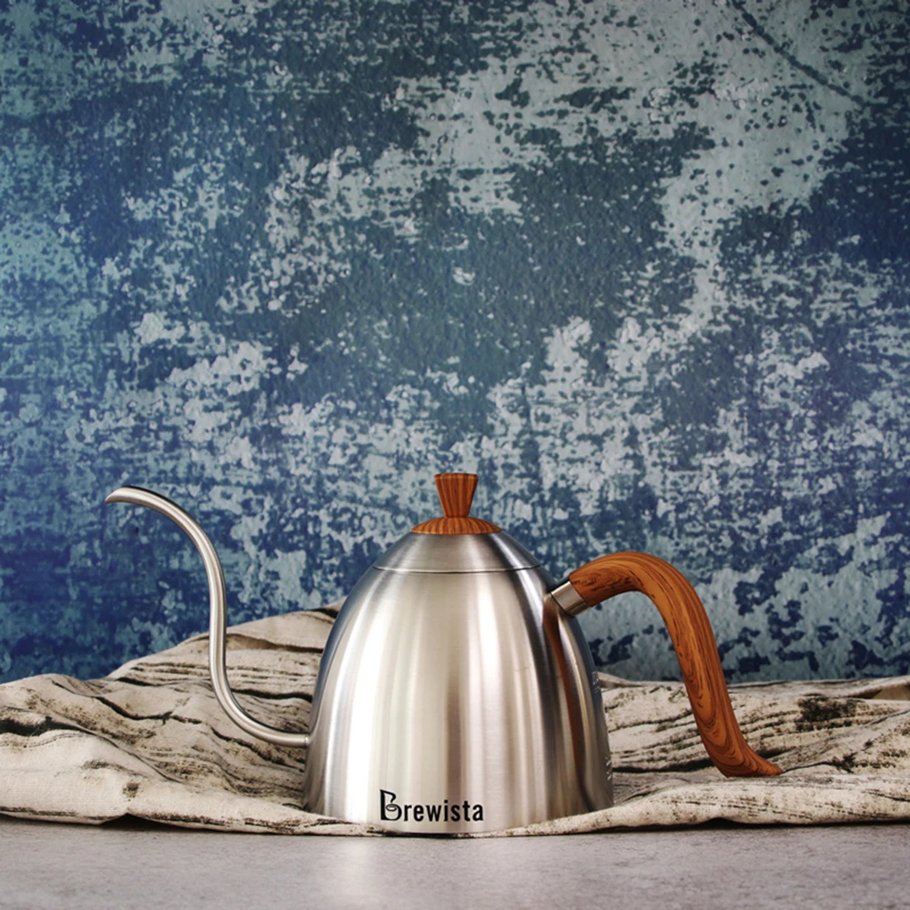 Пивоваренный чайник с гусиной шеей кофейник из нержавеющей стали капельный