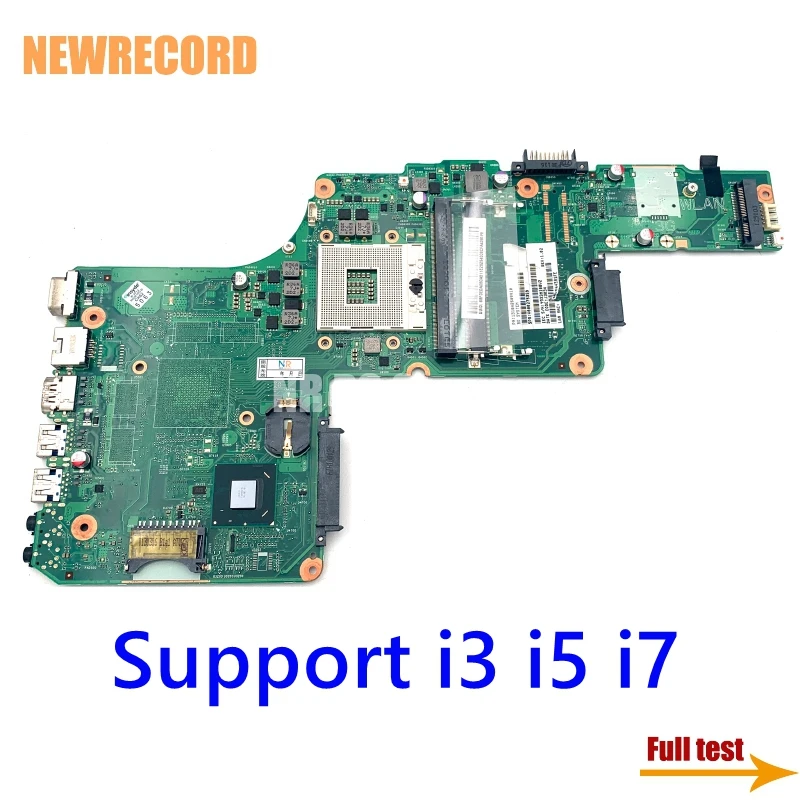 Материнская плата для ноутбука Toshiba Satellite L855 S855 1310A2509904 V000275210 V000275350, набор микросхем HM76 HD4000, основная плата