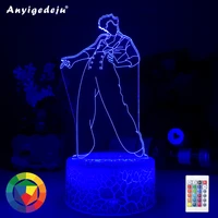 anyigedeju new 3d night light lamp gift for fans bedroom decor light led touch sensor color changing work desk lamp dropshipping