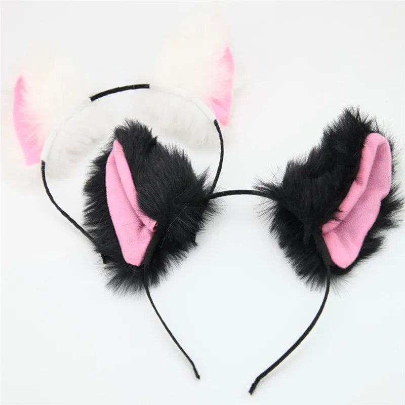 

Women Girls Fashion Cute Cat Ears Headband Cosplay Costume Party Accessories