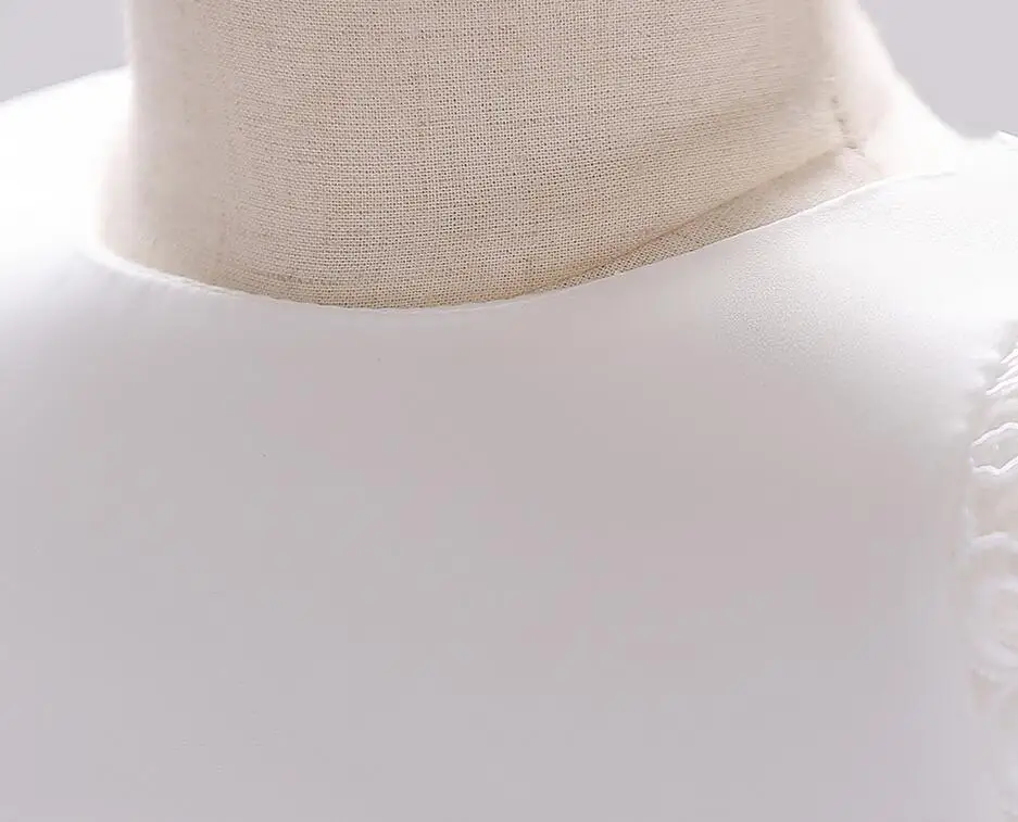 1 шт. белое платье принцессы из тюля для крещения маленьких девочек дня рождения