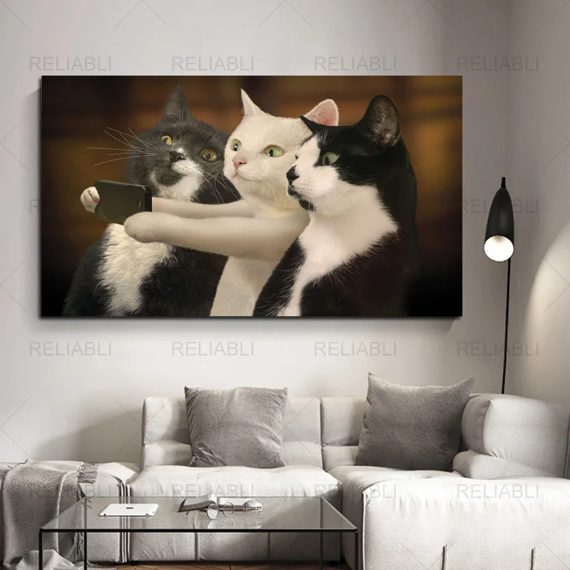 В комнате три кошки. Фотообои кошки в интерьере. Комната для кошек. В комнате три кошки. Детские фотообои на стену.