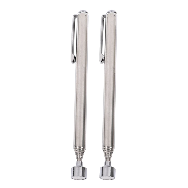 

2Pcs 3Lb netic Pick-Up Tool Extends 25 Inch Telescoping netic Grabber/Retrieving net 25 Inch Length 3 Lb