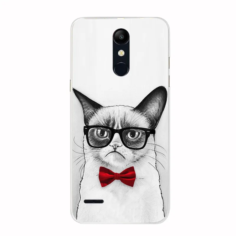 For LG K11 2018 Case Covers 5.3 inch Soft TPU Silicone Cover K 11 Mobile Phone Bags Protective Cases Painted |