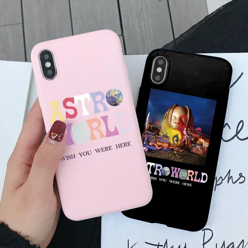 Чехлы для телефонов Travis Scott Astroworld Sicko мягкий силиконовый чехол iPhone 12 mini 11 Pro 6S 5S 8 7
