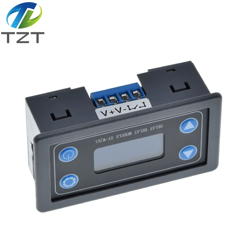 DC12V Светодиодный модуль цифровой реле задержки времени Программируемый таймер