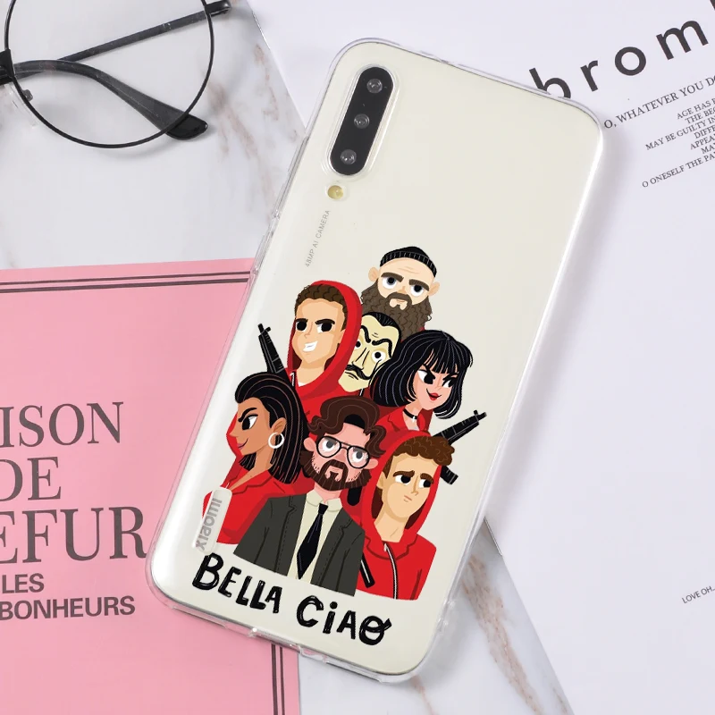 Чехол для телефона La casa de papel redmi note 8 pro 7 7a mi 9t XiaoMi 10 8a xiaomi 9 lite | Мобильные телефоны и