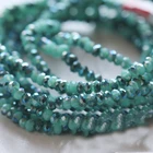 BEAUCHAMP, оптовая продажа, 2 мм крошечные чешские бусины, Рондель, Граненый Цвет, покрытые кисточками, ювелирные изделия, серьги, материал для волос