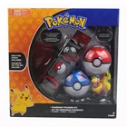 5 шт.компл. оригинальных игрушка Покемон ремень рюкзак Бал эльфов, Ибрагимович Малый Огненный Дракон замечательный лягушка для командной игры в покебол (семян кукла с коробкой