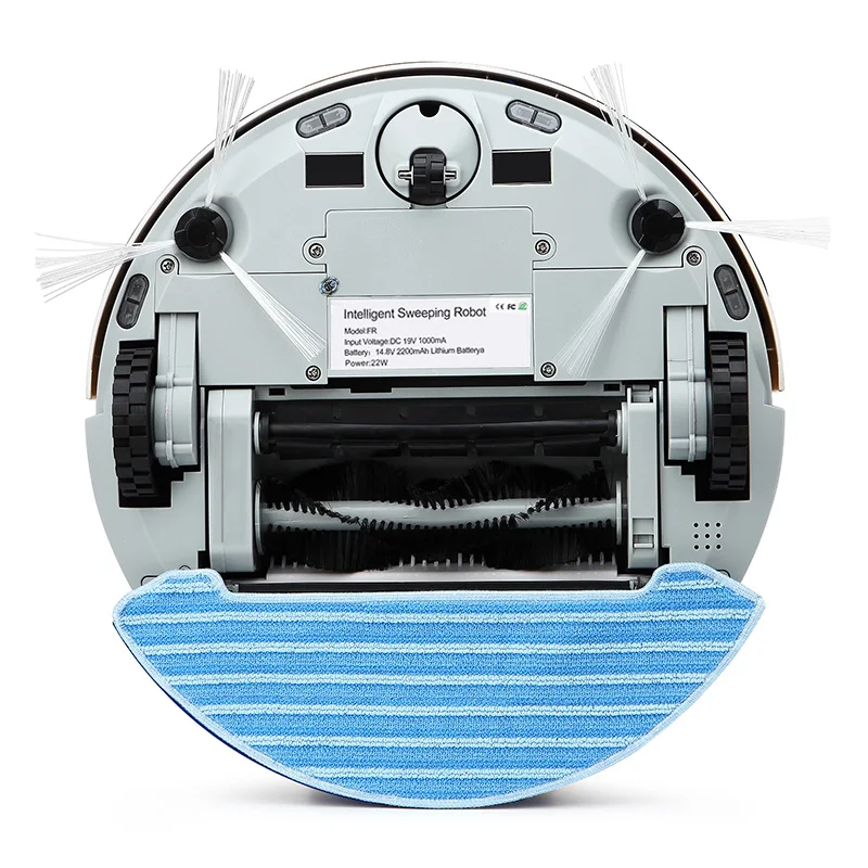 Робот пылесос Мощное всасывание для тонкий ковер и жесткий пол большая мусорная