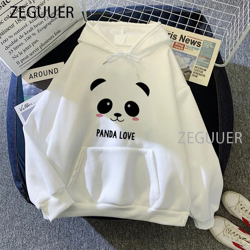 

Милая Толстовка с принтом панды и клоуна; Забавные женские толстовки; kawaii; Сезон осень-зима; Корейский стиль; Толстовки для девочек; Пуловер; ...