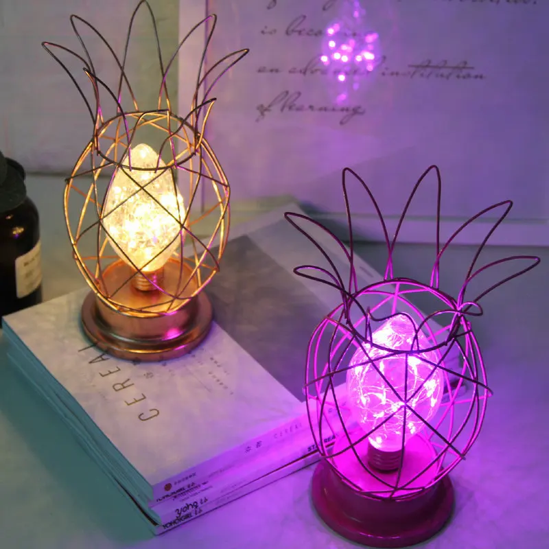 

LED-лампа ручной работы для украшения интерьера