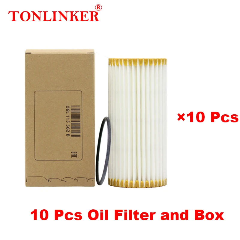 

Масляный фильтр TONLINKER 06л 115562 B для Audi Q5 FY 2,0 45TFSI Quattro Q5Sportback 2017 2018 2019 2020 2021 2022 2023 06L 115466 C FYB