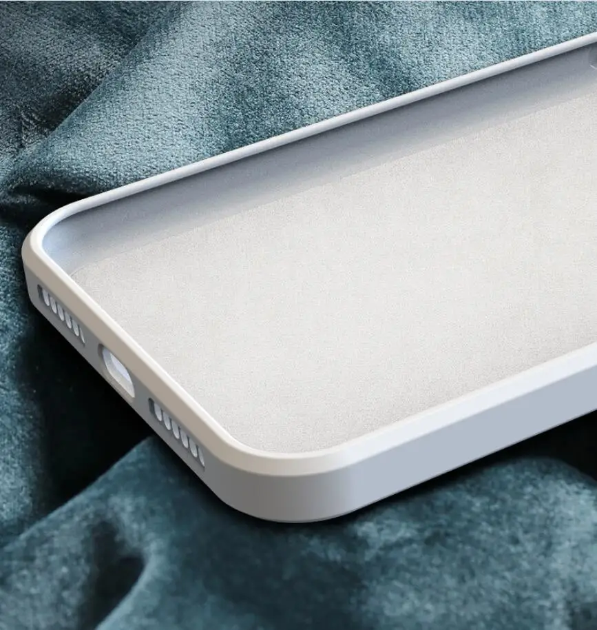 

Original Silicone Case for iPhone 12 Pro Max 12 Pro 12 Mini Cover for iPhone 11 Pro Max XS Max XR XS Back